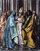 El Greco The Marriage of the Virgin Germany oil painting artist